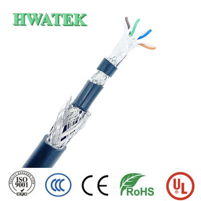 สายเคเบิลทองแดงชุบดีบุกแบบตีเกลียว UL21394 หุ้มฉนวน PE และปลอก TPE (1P × 22AWG + A) × 2 + 2C × 16AWG