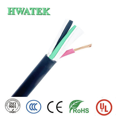 UL2095 4P × 24AWG สายผูกผ้า ปราง กระป๋องทองแดง สายผูกผ้า PE ปกปิด PVC Jacket 300V 80 °C