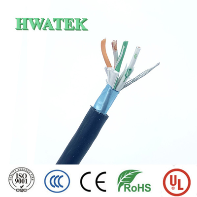 UL21410 TYPE XLPE เสื้อ ETFE ติดกัน ทองแดง 3C × 28 AWG 125 °C