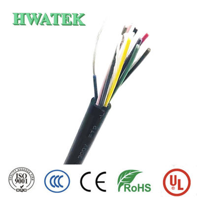 UL2095 4P × 24AWG สายผูกผ้า ปราง กระป๋องทองแดง สายผูกผ้า PE ปกปิด PVC Jacket 300V 80 °C