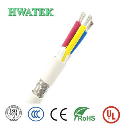 UL2095 4P × 24AWG สายผูกผ้า ปราง กระป๋องทองแดง สายผูกผ้า PE ปกปิด PVC Jacket 300V 80 °C