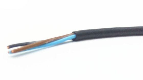 UL2587 4C × 2.5mm2 สายเคเบิลยืดหยุ่นอุตสาหกรรมควั่นทองแดงเปลือยพร้อมฉนวน PVC และพิกัด 600V