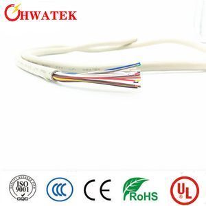 สายเคเบิลแบบยืดหยุ่นสำหรับอุตสาหกรรม UL20276 4Cx28AWG พร้อมฉนวน PP แจ็คเก็ต PVC ทองแดงเคลือบดีบุกแบบตีเกลียว สำหรับใช้งาน 80℃ 30V