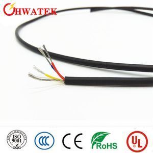 UL2587 4C × 2.5mm2 สายเคเบิลยืดหยุ่นอุตสาหกรรมควั่นทองแดงเปลือยพร้อมฉนวน PVC และพิกัด 600V