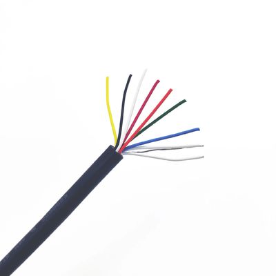 UL2464 สายเคเบิลยืดหยุ่นอุตสาหกรรมที่มี 2C × 18AWG + 10C × 24AWG + W การตั้งค่า VW-1 ระดับเพลิงและได้รับการรับรอง UL
