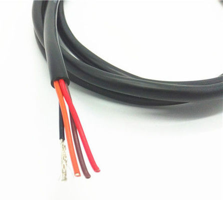 UL2587 4C × 2.5mm2 สายเคเบิลยืดหยุ่นอุตสาหกรรมควั่นทองแดงเปลือยพร้อมฉนวน PVC และพิกัด 600V