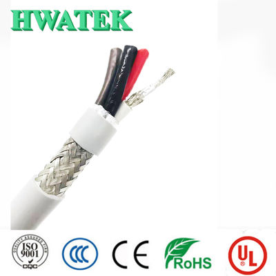 UL21408 2C × 18AWG พร้อมสายระบายน้ํา ทองแดงกระป๋อง แผ่น XLPE กันหนาว XLPE Jacket 300V 105 °C สายต่อกันน้ํามัน