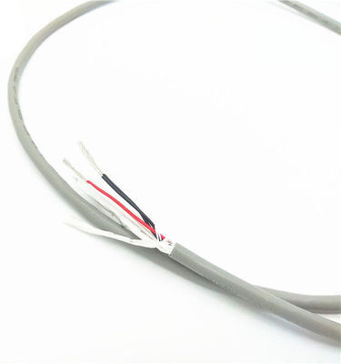 UL21307 สายเคเบิลยืดหยุ่นอุตสาหกรรมทองแดงกระป๋องที่มี PVC ติดกัน FRPE Jacket 7C × 24AWG + W