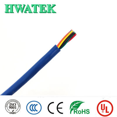 UL20940 PUR Sheath Screened Multicore Flexible Control Copper Wire Cable with 600V Rated Voltage และความต้านทานต่อน้ํามัน