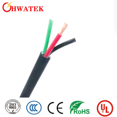 สายเคเบิลแบบมีฉนวนป้องกันสำหรับสายพานลำเลียง 300V 4P-8P ตัวนำทองแดง