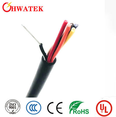 สายเคเบิล UL1277 ทองแดงเปลือยตีเกลียว TC ER ฉนวน XLPE เปลือก PVC 5C 6AWG สำหรับภายนอก