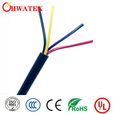 สายเคเบิลแบบยืดหยุ่น 4C X 26AWG ทองแดงกระป๋องเกลียว  86104CY UL2661