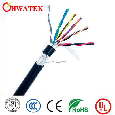 UL2517 3P 28AWG สายหุ่นยนต์อุตสาหกรรม 305m ETFE