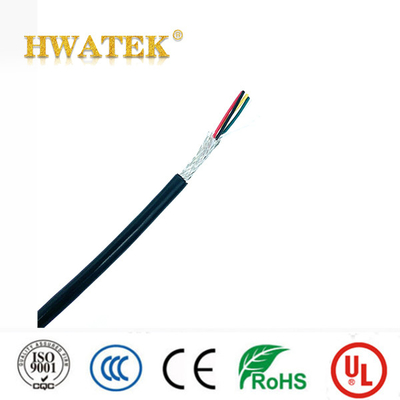PVC Jacket Slate Multicore สายเคเบิลอุตสาหกรรมแบบยืดหยุ่น  1172C UL 2576 2C X 22AWG