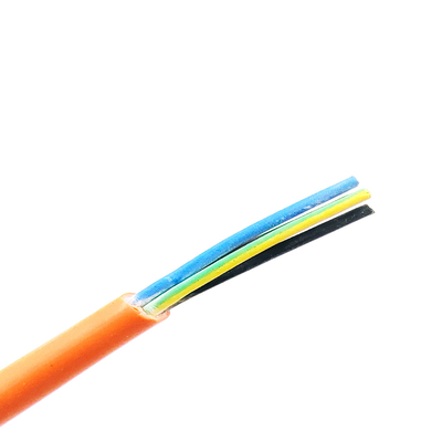 UL 2517 8C X 24 AWG ทองแดงกระป๋อง สายพัดลม 300V PVC เสื้อสาย