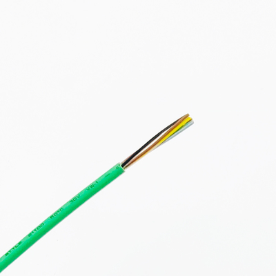 UL 2517 8C X 24 AWG ทองแดงกระป๋อง สายพัดลม 300V PVC เสื้อสาย