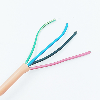 UL 2517 8C X 24 AWG ทองแดงกระป๋อง สายพัดลม 300V PVC เสื้อสาย