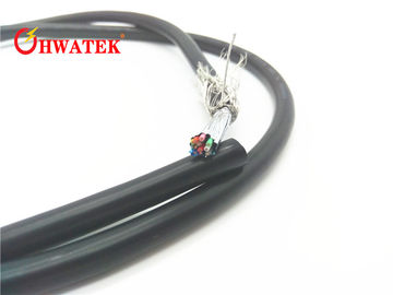 Shielded Signal PVC Jacket Robot Cable 300V ทางไกลโดยใช้