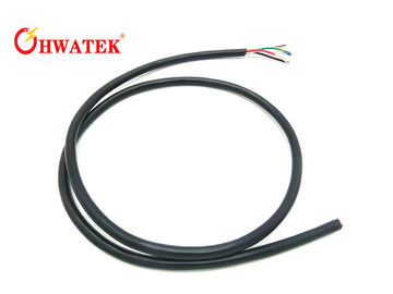 4C X 30AWG 7 / 0.10T UL2725 สายเคเบิล 30V ไฟฟ้าที่มีความยืดหยุ่น