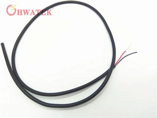 UL2661 2C × 12AWG สายเคเบิลยืดหยุ่นอุตสาหกรรมทองแดงเปลือยทองแดงที่มีความละเอียด PVC และ 300V 90 °C
