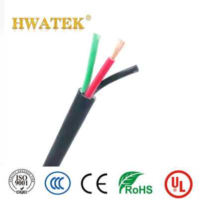 UL20233 3C × 20AWG + W สายเคเบิลยืดหยุ่นอุตสาหกรรมควั่นทองแดงกระป๋องพร้อมฉนวน XLPE และแจ็คเก็ต TPU
