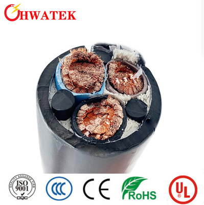 สายชาร์จรถยนต์ไฟฟ้าที่ผ่านการรับรอง CQC EVE 3Cx10AWG+2Cx18AWG