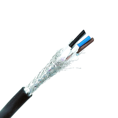 สายพีวีซี 500 วอเลท เสื้อผ้าทองแดงลวดลอย 2C × 0.34mm2 + AB  34502 เท่ากับ